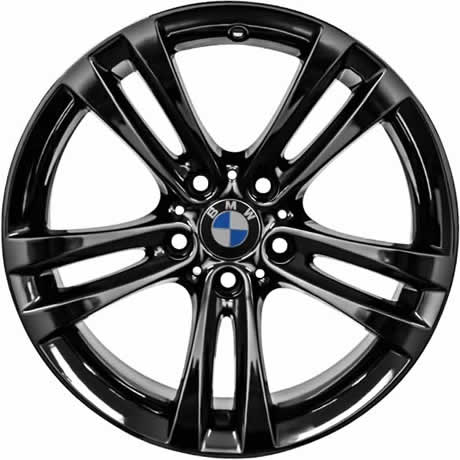 BMW wheel after corrosion repair