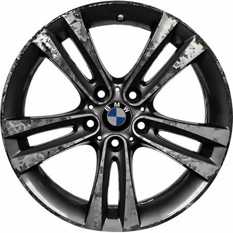 BMW Wheel before corrosion repair